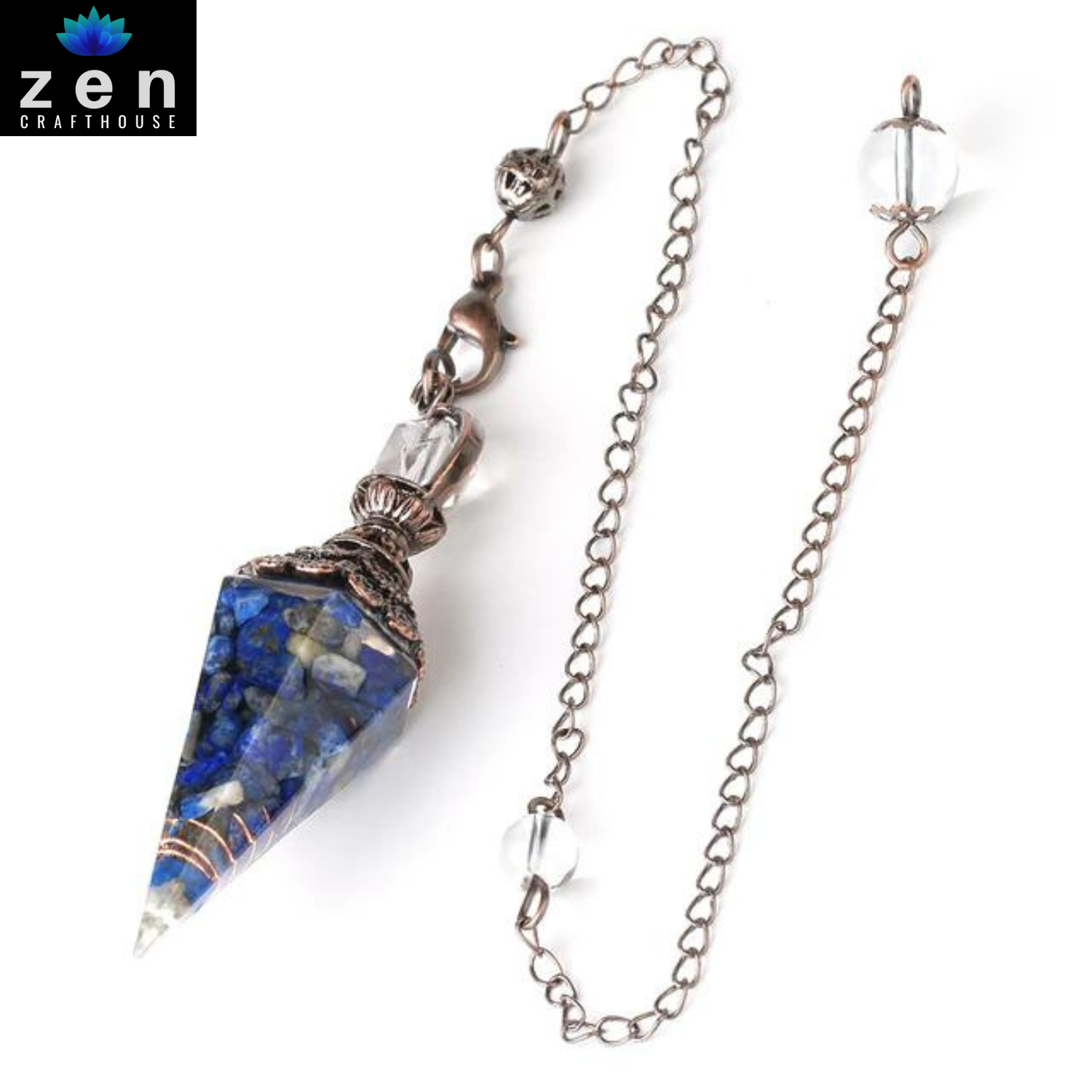 Illuminating Intuition Crystal Pendulum