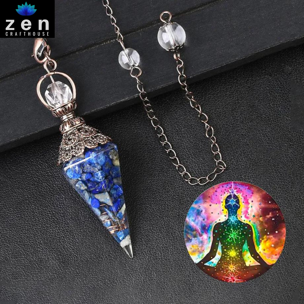 Illuminating Intuition Crystal Pendulum