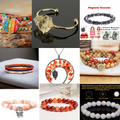 Chakra Healing Program: Monthly Crystal Jewelry & Essential Oils (Sacral Plexus Chakra)