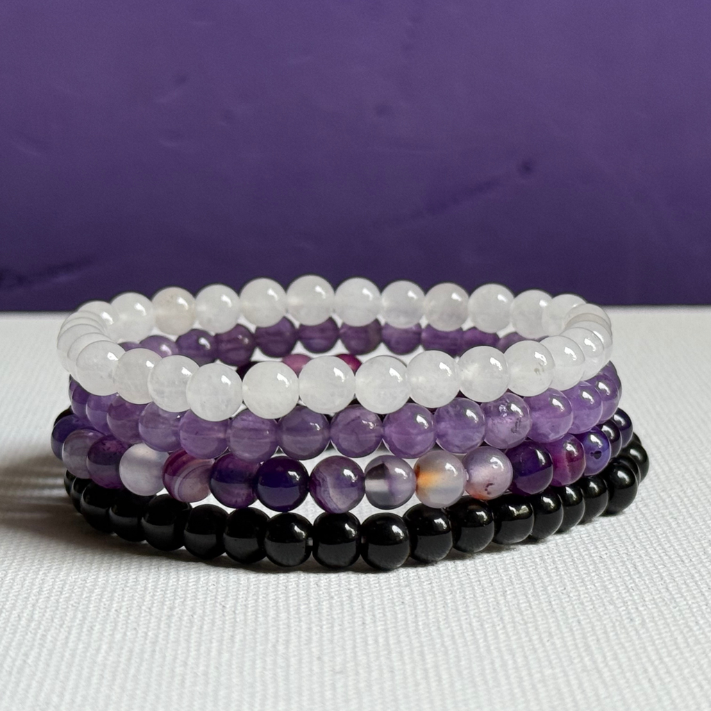 Stress Relief Bracelet Pack + Anxiety & Depression Bracelet Pack (7 Bracelets)
