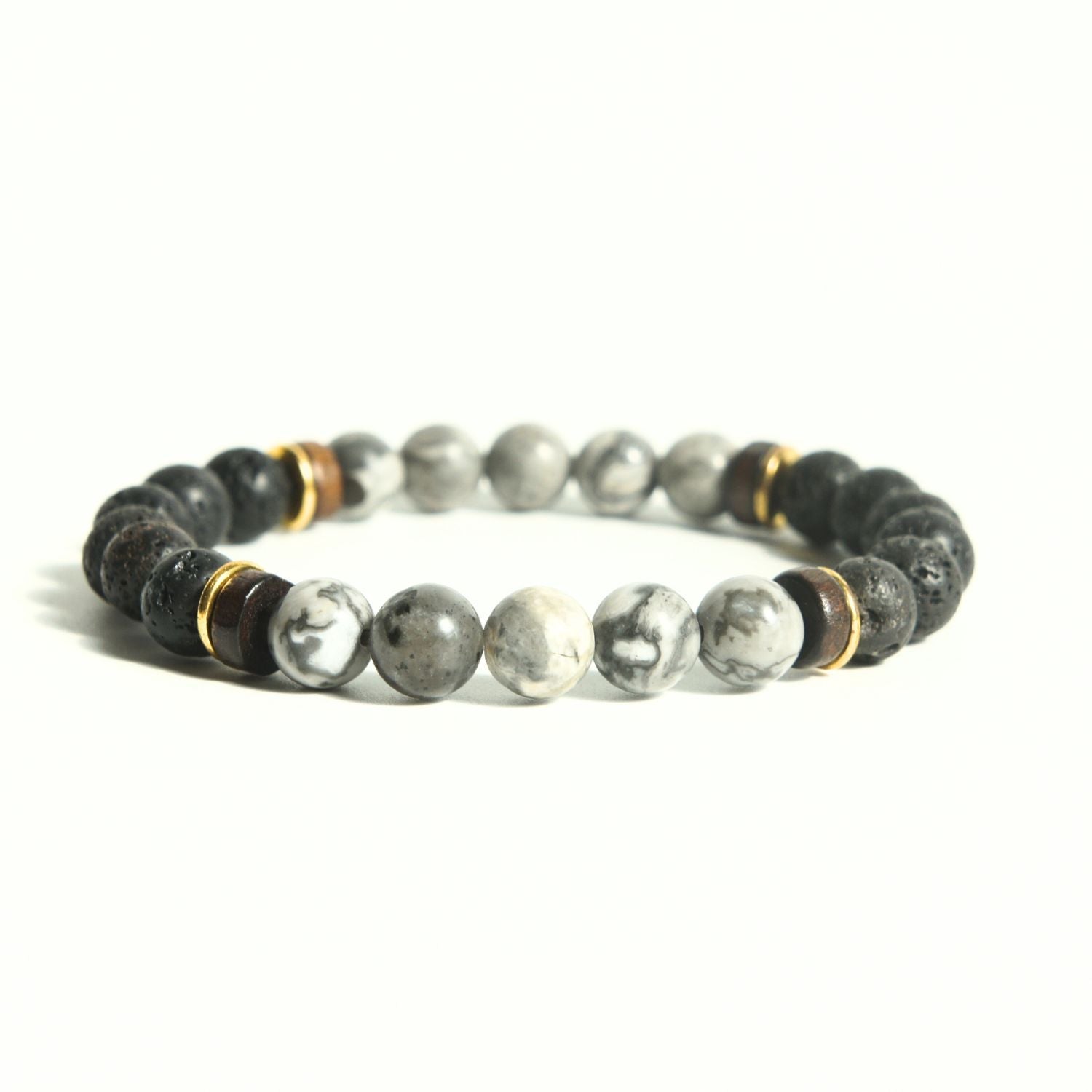 Earth Stone Balance Bracelet