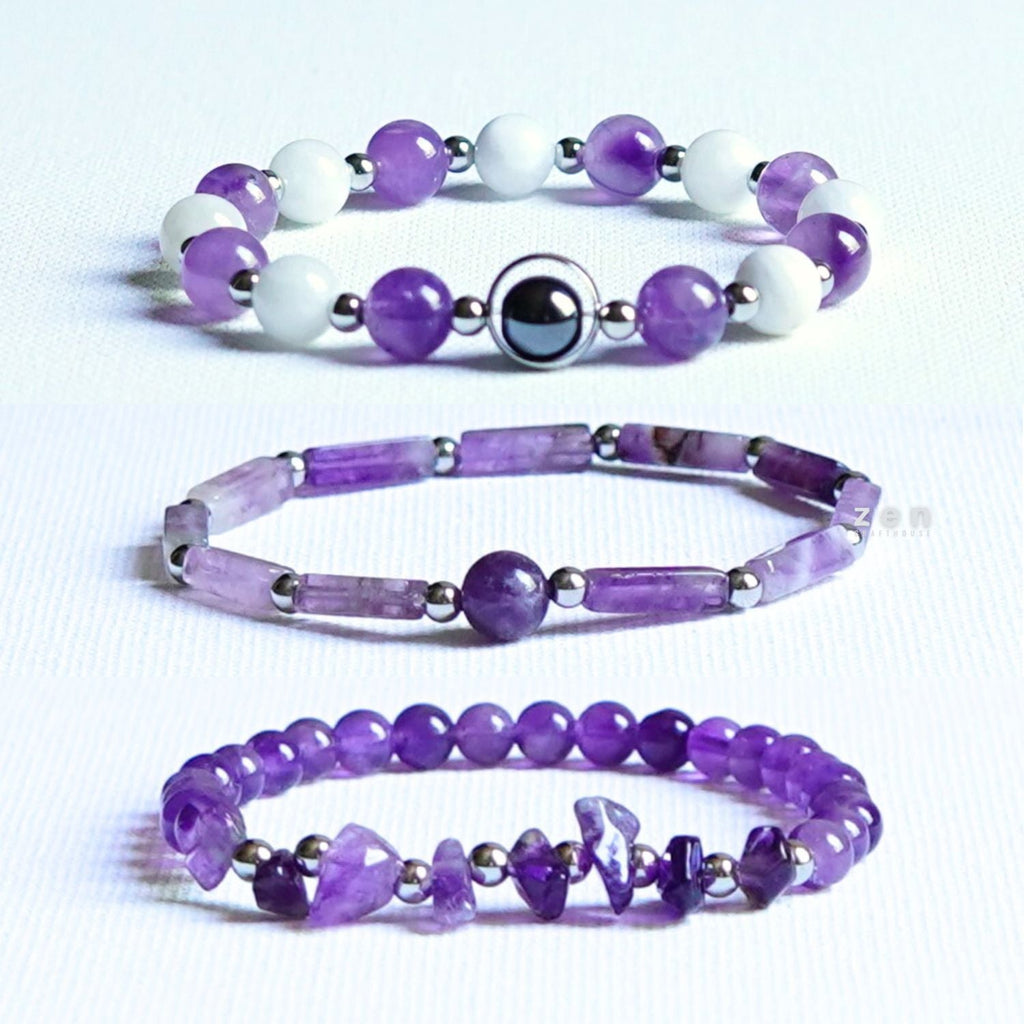 Stress Relief Bracelet Pack + Anxiety & Depression Bracelet Pack (7 Bracelets)
