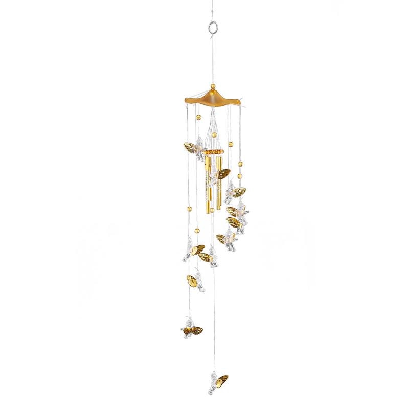 Copper Wind Chimes - Angel Cupid