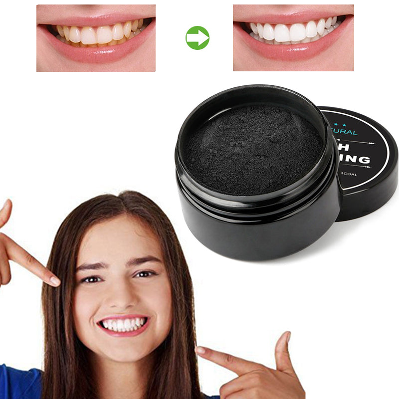 Natural Activated Charcoal Teeth Whitener Powder