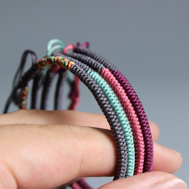 Multi Colors Buddhist Bracelets - Happiness