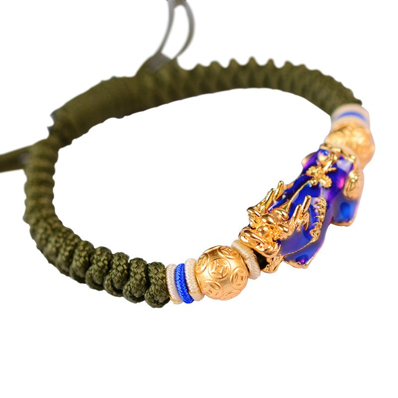 Gold Chameleon Pi Xiu Bracelet - Prosperity