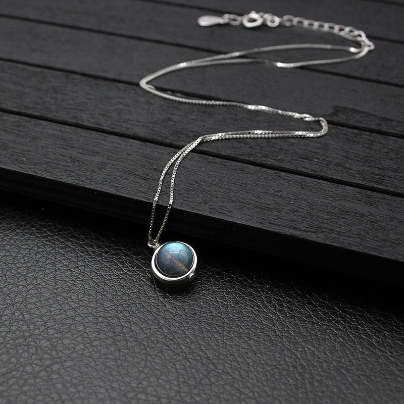 Therapist Labradorite S925 Pendant Necklace