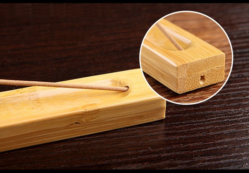 Bamboo Stick Incense Holder
