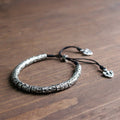 Traditional Tibetan Buddhism Bracelet - Six True Words Mantra carved