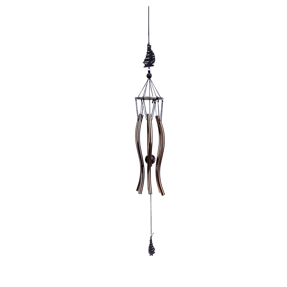 Antique Amazing Grace Deep Resonant 6 Tube Windchime