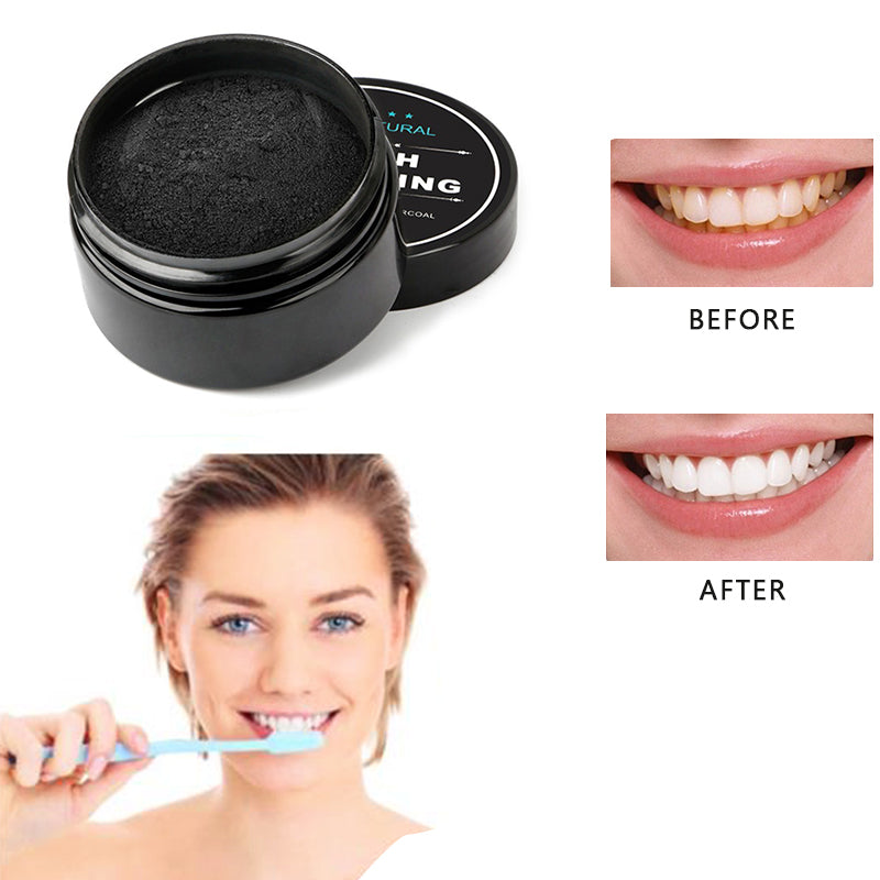 Natural Activated Charcoal Teeth Whitener Powder