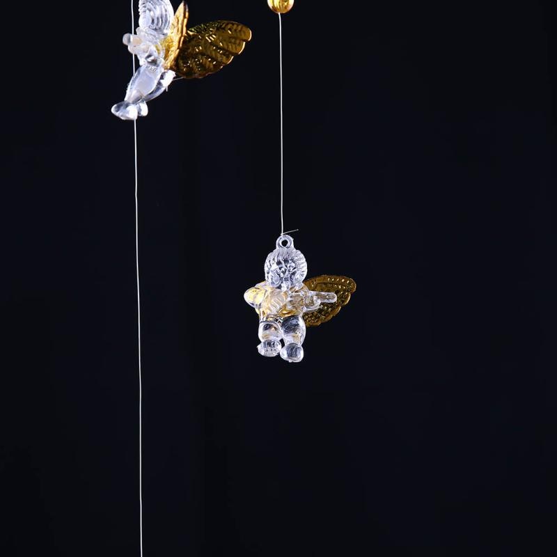 Copper Wind Chimes - Angel Cupid