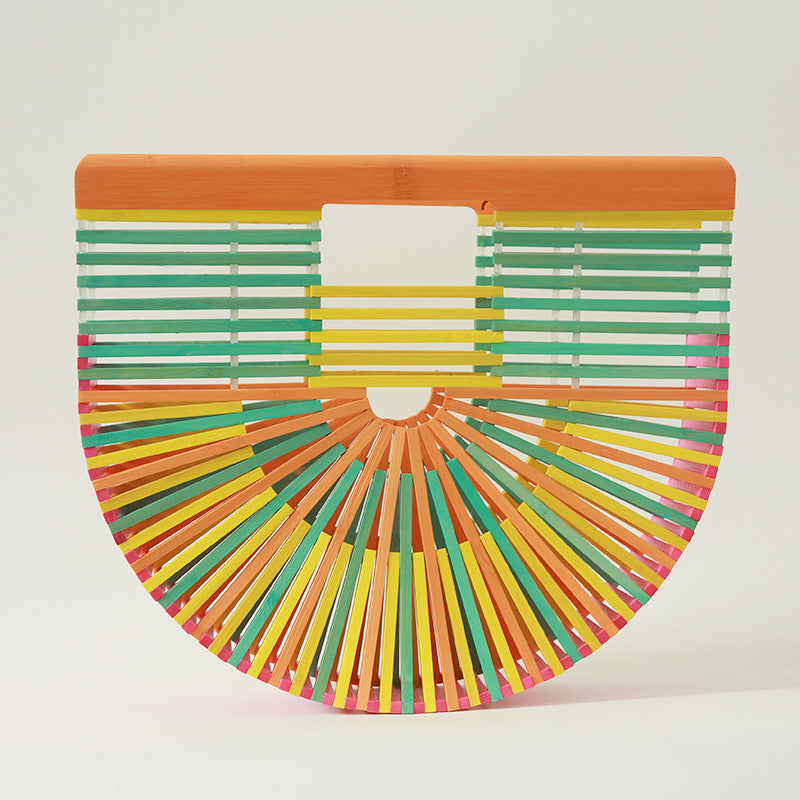 Mixed color BAMBOO MOON BAG