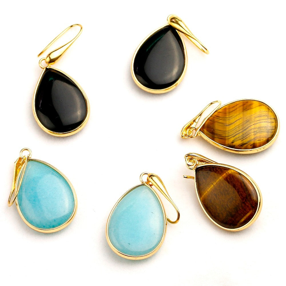 Black Onyx Protection Earrings