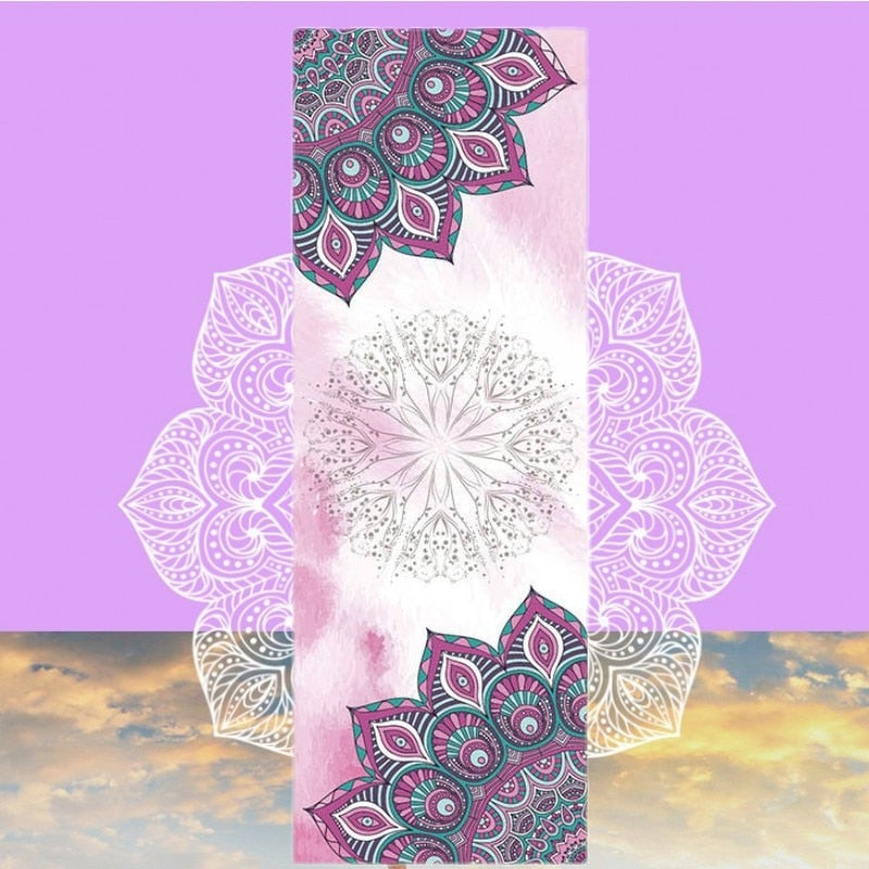Collapsible Yoga Mat Towel