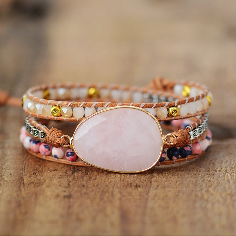 Worry Free Triple-Layer Bracelet