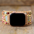 Rhodonite & Jasper Style & Relaxation Apple Watch Band