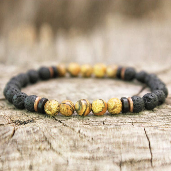 Earth Stone Balance Bracelet