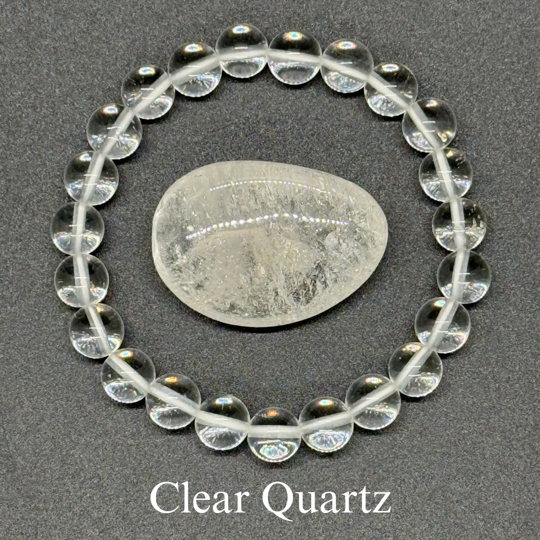 Double Healing Energy Crystal Bracelet + Palm Crystal Set (26 Crystal Varieties)