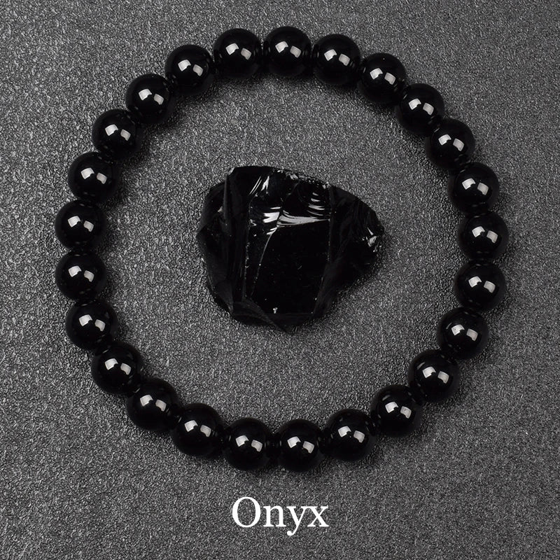 Double Healing Energy Crystal Bracelet + Palm Crystal Set (26 Crystal Varieties)