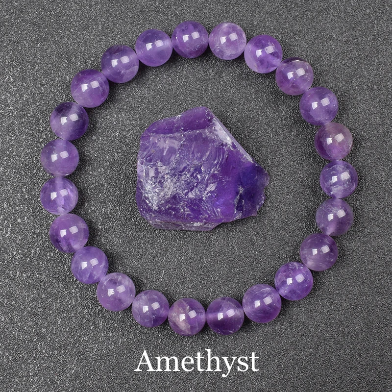 Double Healing Energy Crystal Bracelet + Palm Crystal Set (26 Crystal Varieties)