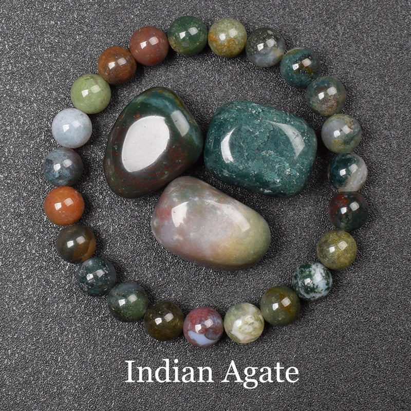 Double Healing Energy Crystal Bracelet + Palm Crystal Set (26 Crystal Varieties)