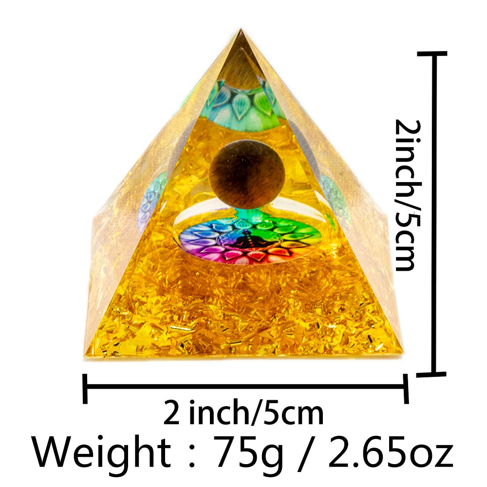 Your Zodiac Essence Crystal Pyramid - Aries