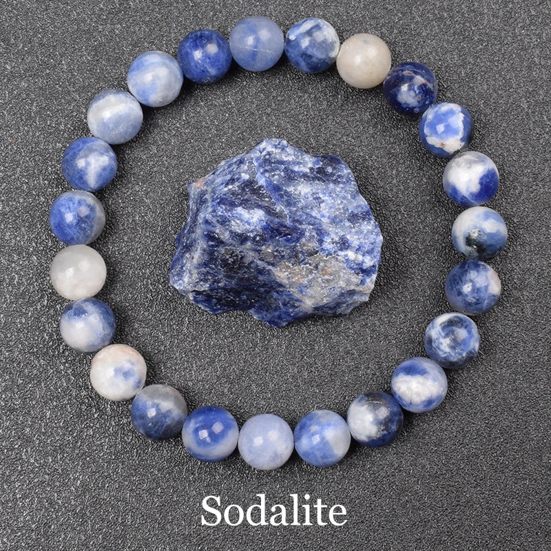 Double Healing Energy Crystal Bracelet + Palm Crystal Set (26 Crystal Varieties)