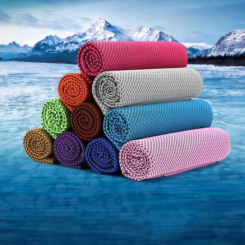 Ice Towel 9 Colors Reusable Chill Cool Towel