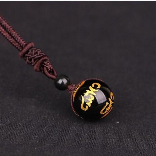 Sacred Bead Pendant Necklace