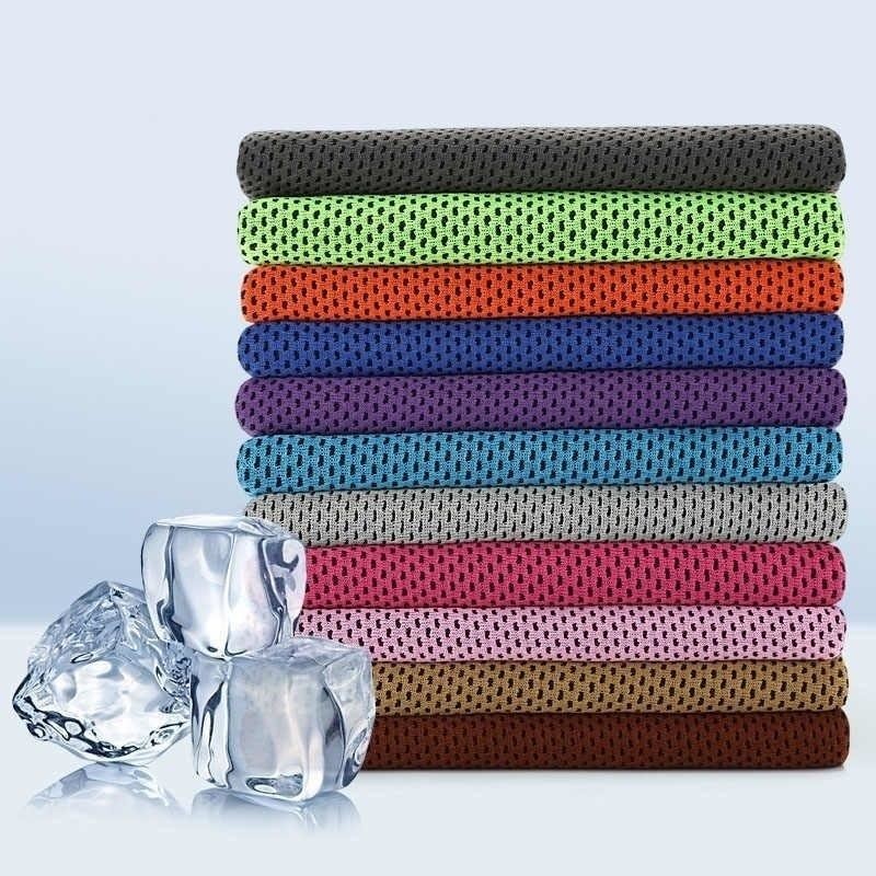 Ice Towel 9 Colors Reusable Chill Cool Towel