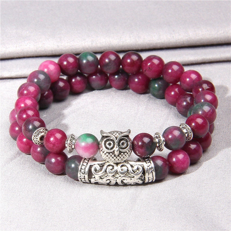Fancy Jasper Calming Crystal Bracelet