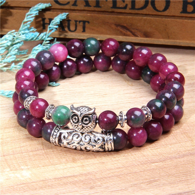 Fancy Jasper Calming Crystal Bracelet