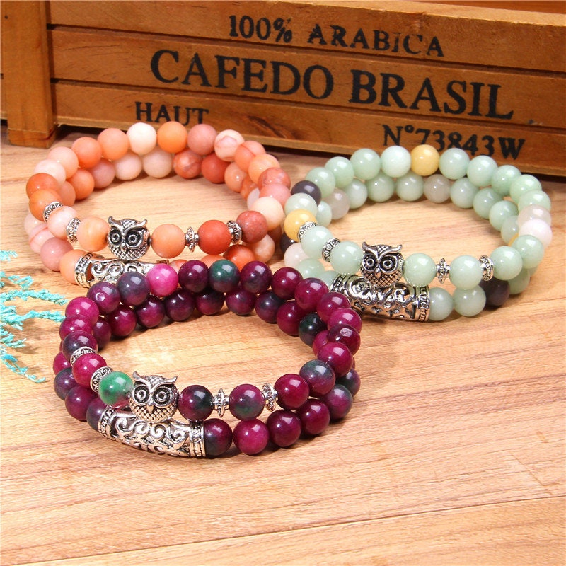 Fancy Jasper Calming Crystal Bracelet