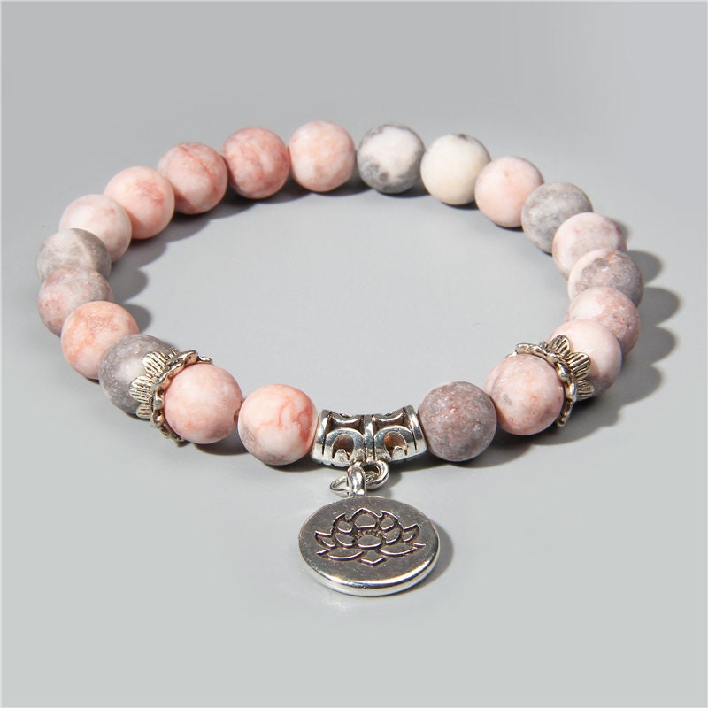 Healing Jasper Crystal Calming & Grounding Bracelet