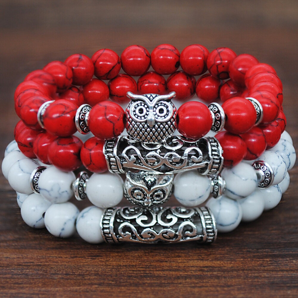 Red Turquoise Luck & Abundance Bracelet