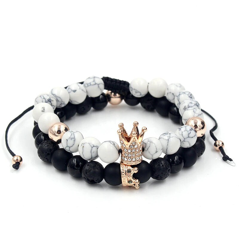 You're My King & I'm Your Queen Couple Bracelets