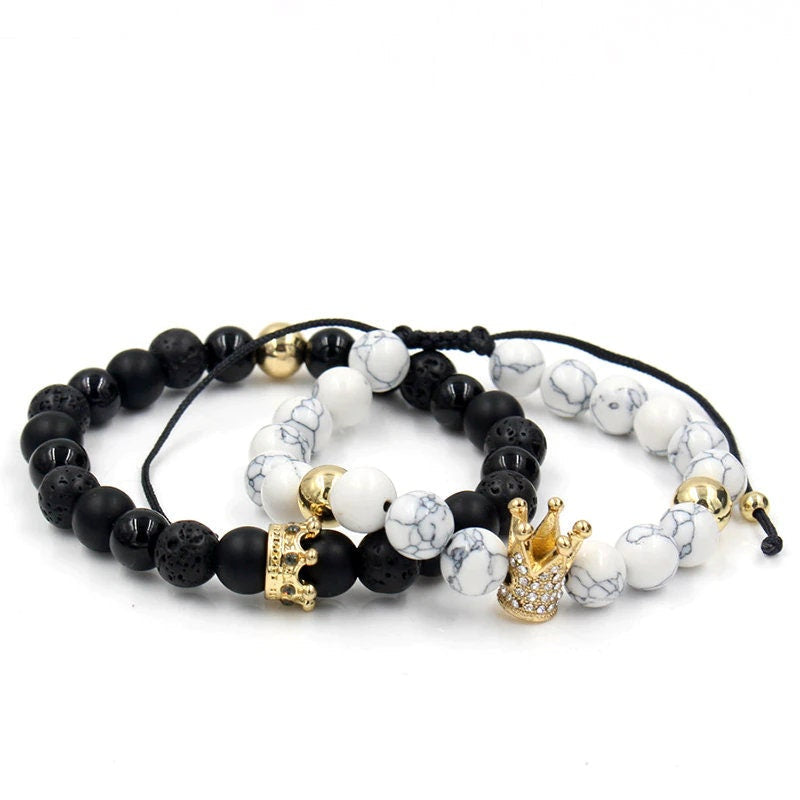 You're My King & I'm Your Queen Couple Bracelets