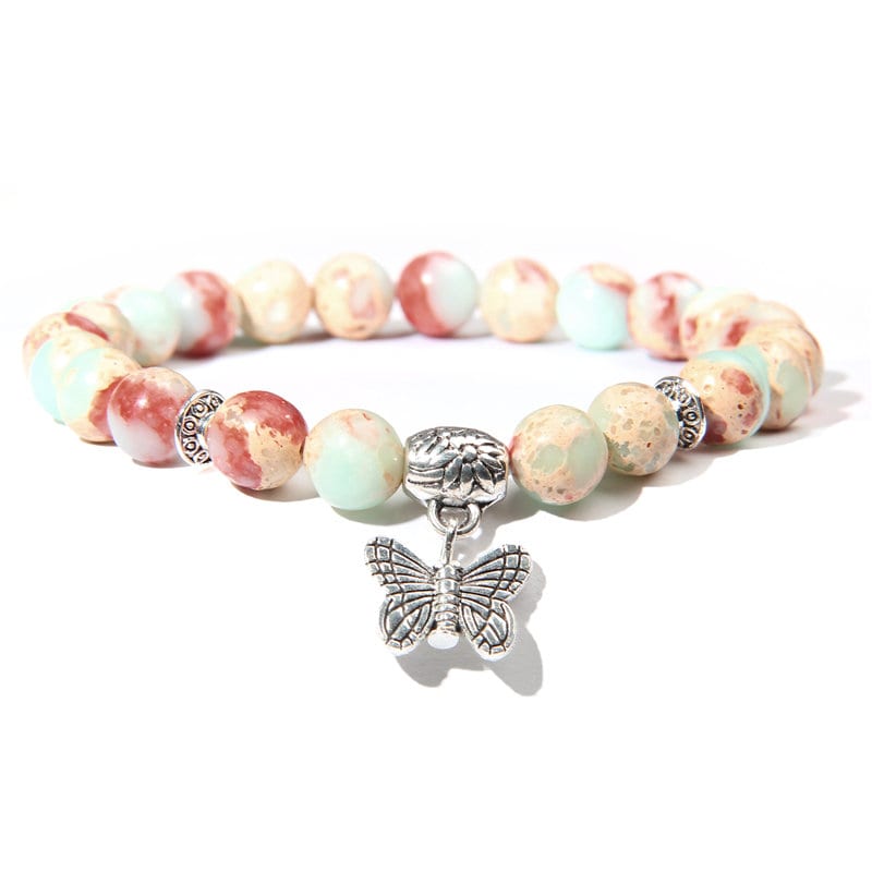 Imperial Orange Jasper Positivity & Destress Bracelet