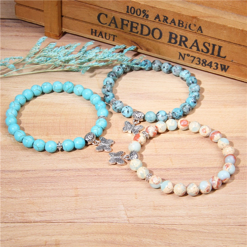 Imperial Orange Jasper Positivity & Destress Bracelet