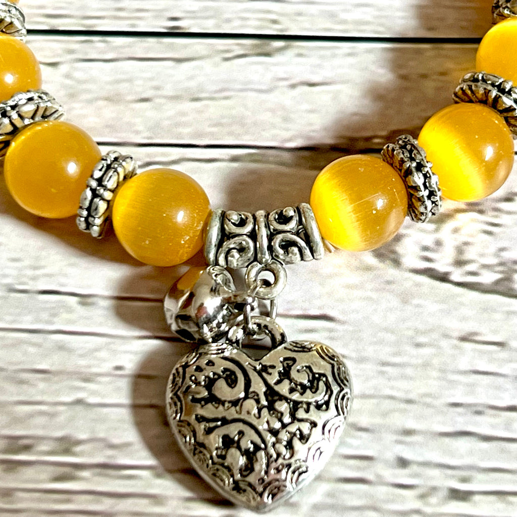 Golden Cat Eye Wealth Attraction Bracelet