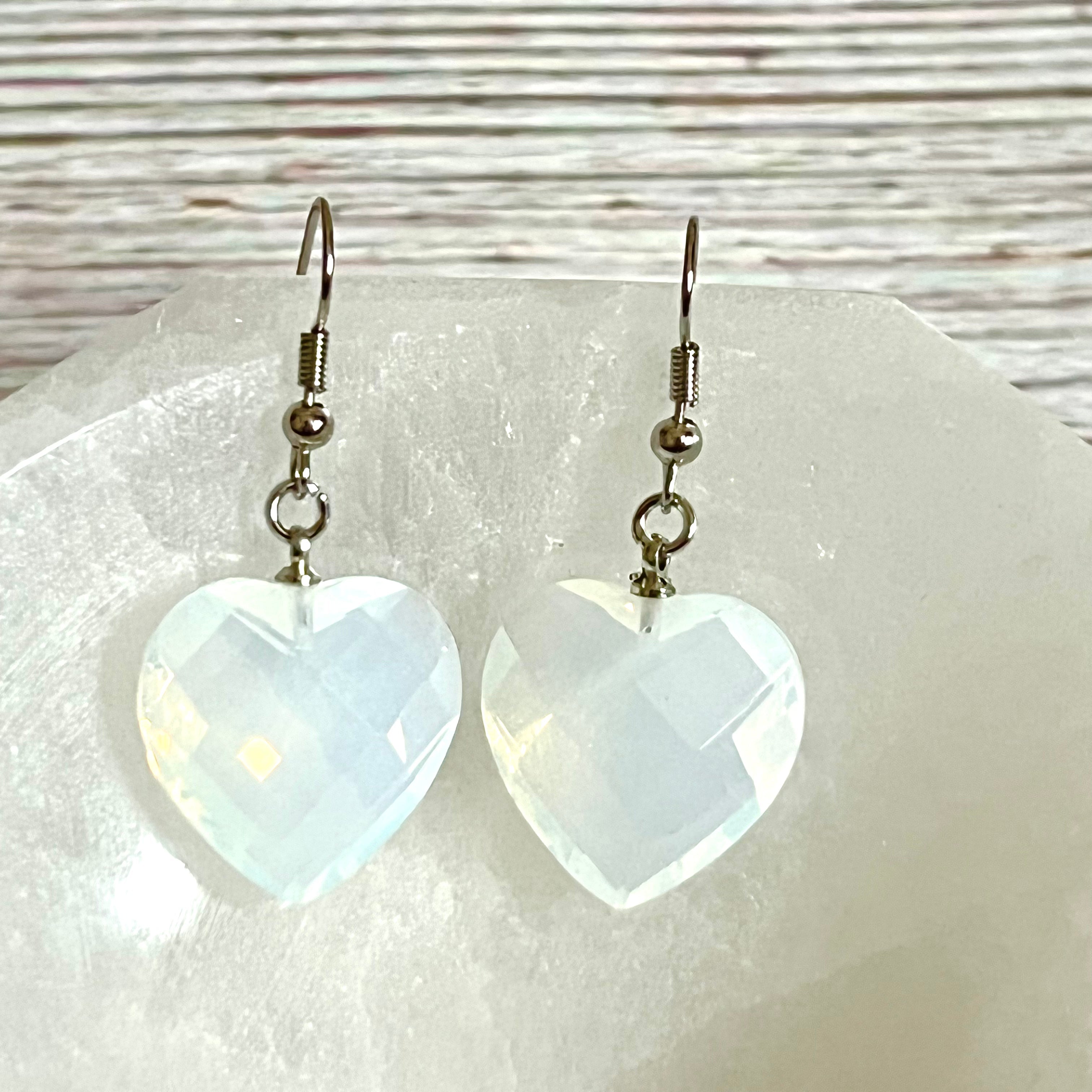 Opal Peace & Passion Love Earrings