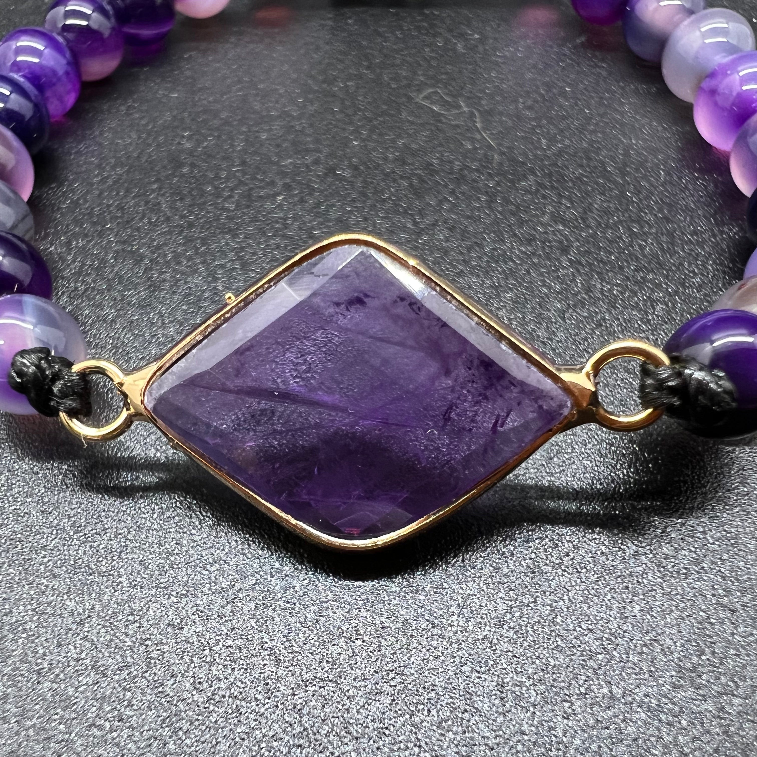 Amethyst Hope & Dream Magnifier Bracelet