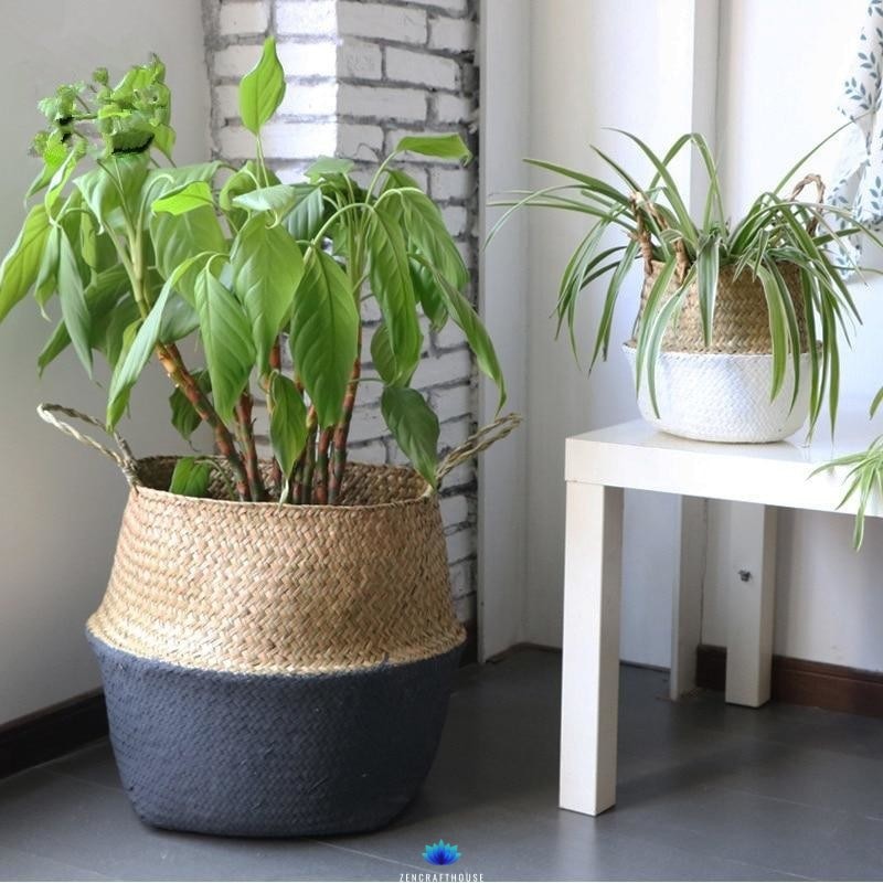 Handmade Rattan Storage Baskets